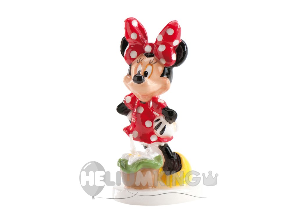 3D sveča - Minnie Mouse 8 cm