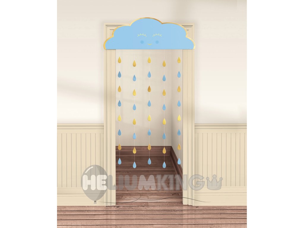 Viseča dekoracija - moder oblak