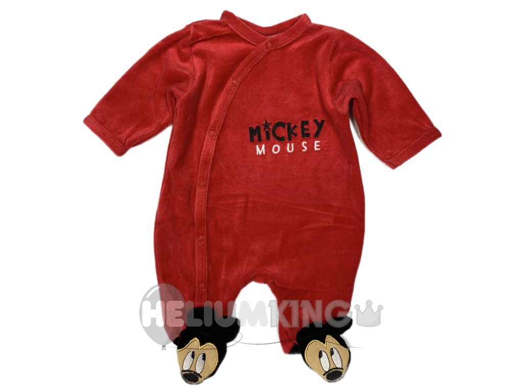 Pajac brez rokavov Mickey Mouse - rdeče