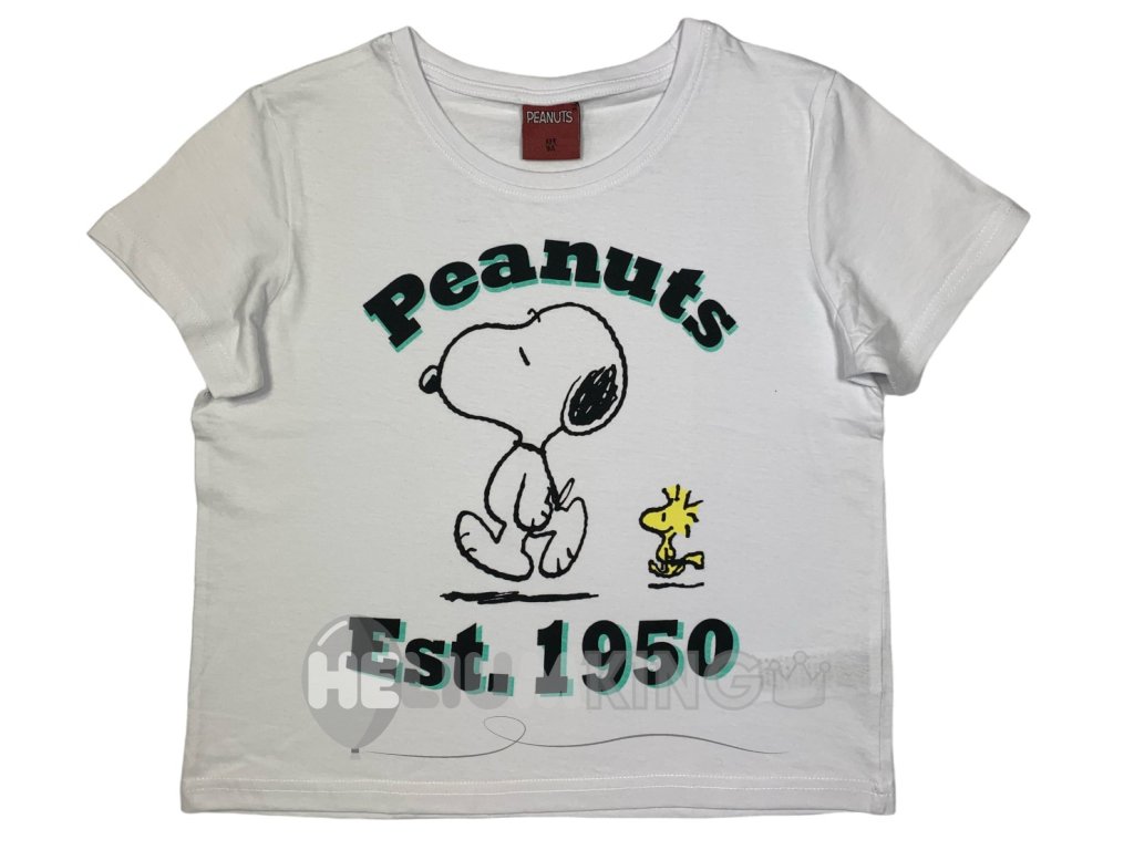 Dekliška majica - Snoopy  bela