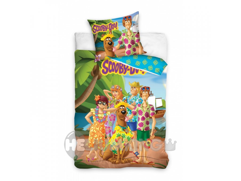 Otroška posteljnina - Scooby Doo - Počitnice - HeliumKing.si