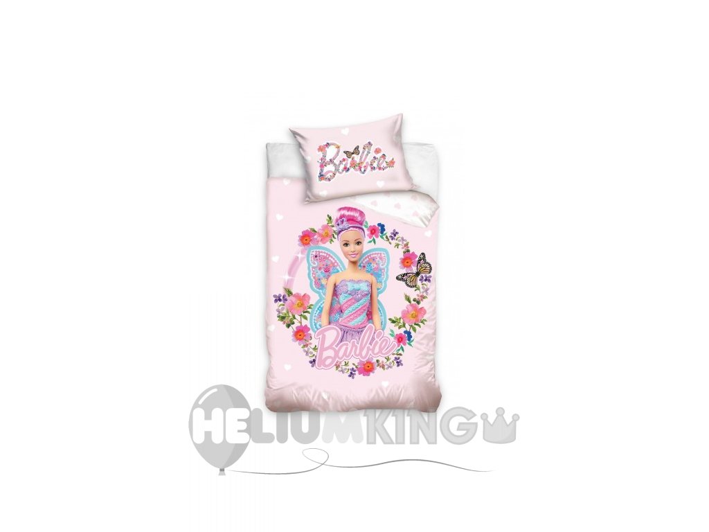 Posteljnina za otroško posteljo - Barbie - HeliumKing.si