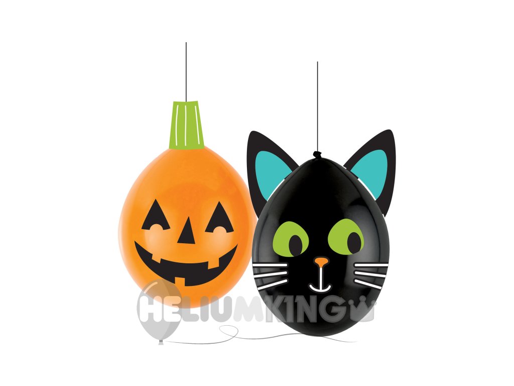 Baloni iz lateksa - Halloween DIY