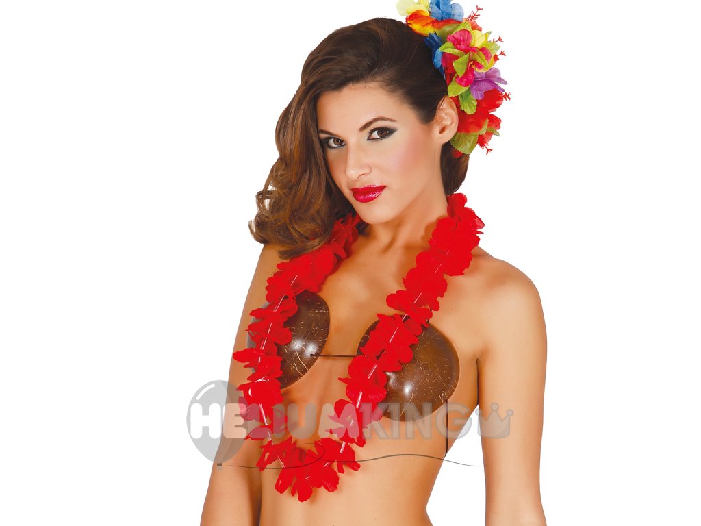 Havajski venec - rdeči
