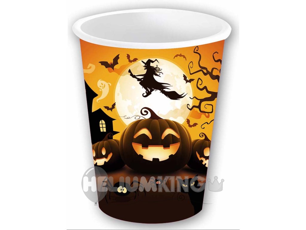 Kozarci - Noč čarovnic Buče 240 ml 6 kosov