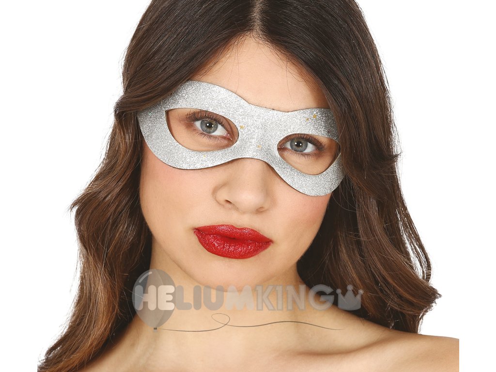 Maska - srebrna