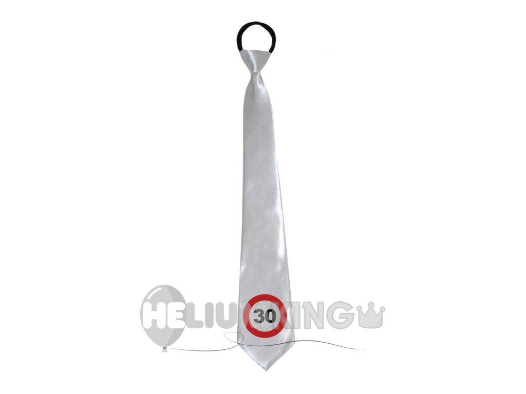 Kravata s prometnim znakom - 30.