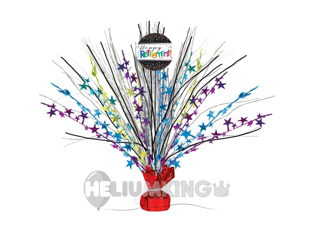 Praznična dekoracija - Vse lepo ob upokojitvi 19 cm