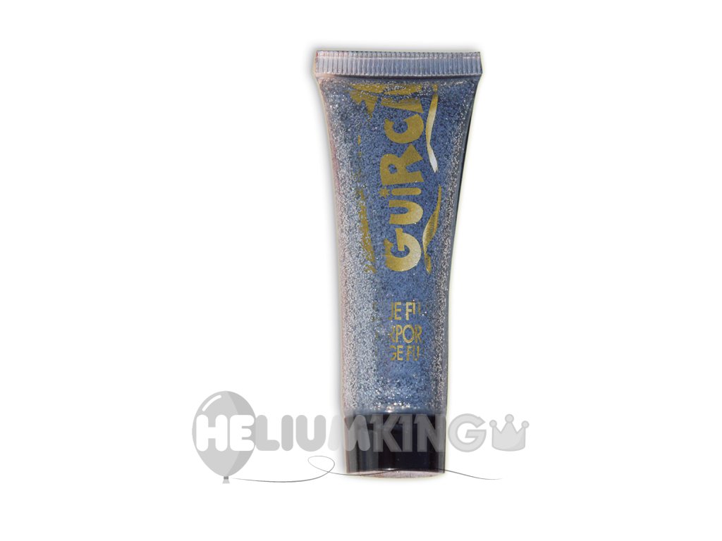 Barve za obraz bleščice - Srebrna