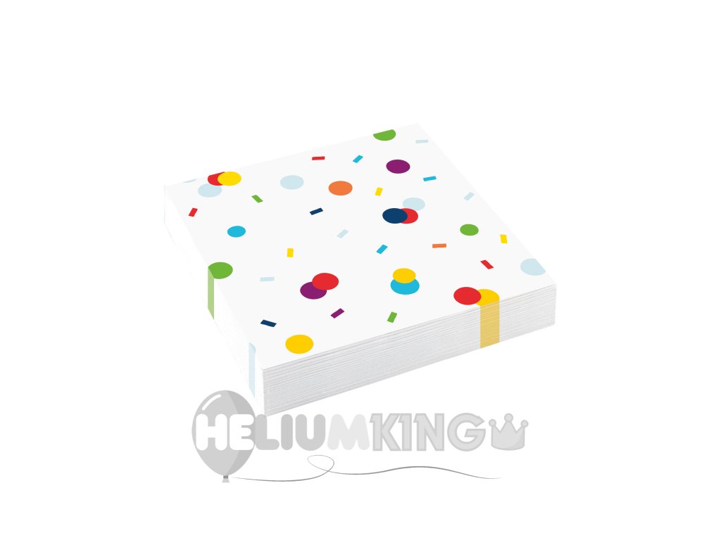 Serviete - Konfeti 33 x 33 cm