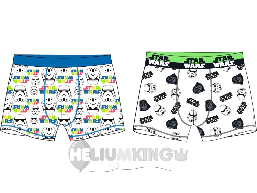 Fantovske boksarice - Vojna zvezd, zelene