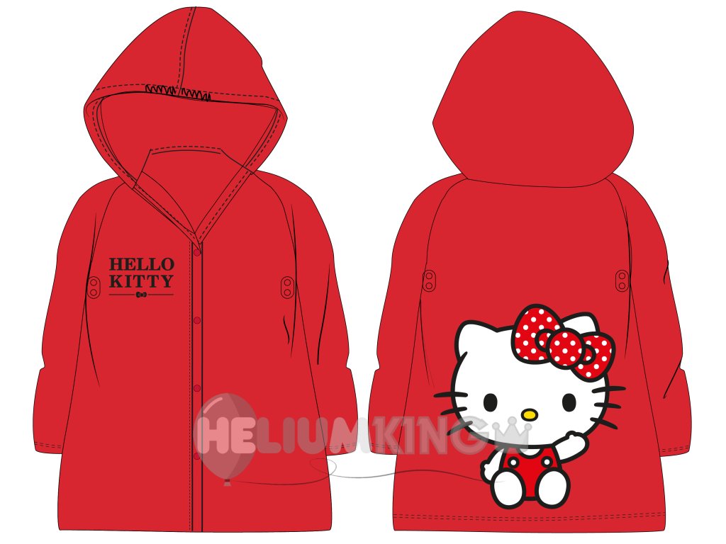 Dekliški dežni plašč - Hello Kitty