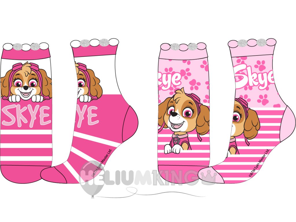 Komplet 2 parov otroških nogavic - Skye