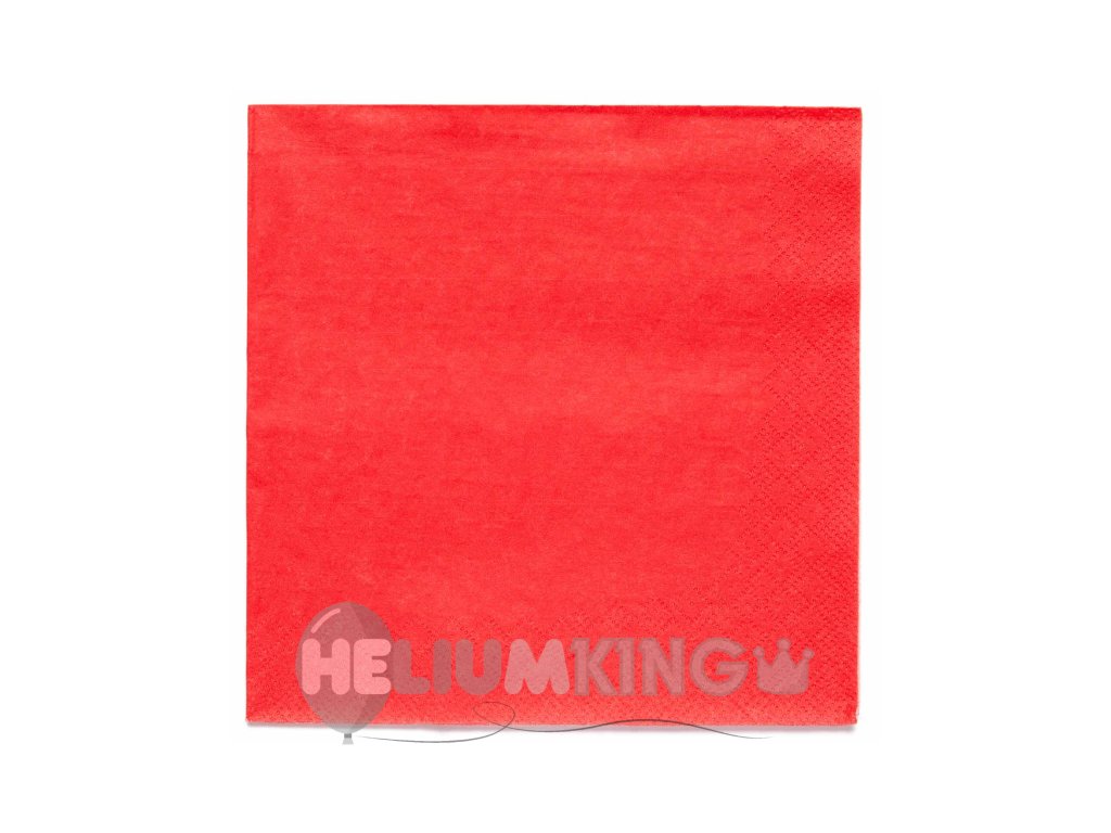 Serviete rdeče 33 x 33 cm 20 kosov