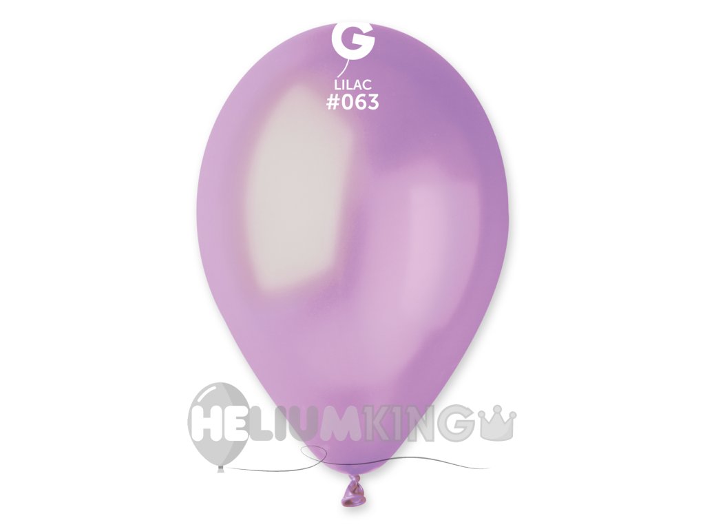 Balon kovinski sivka 26 cm 100 kos