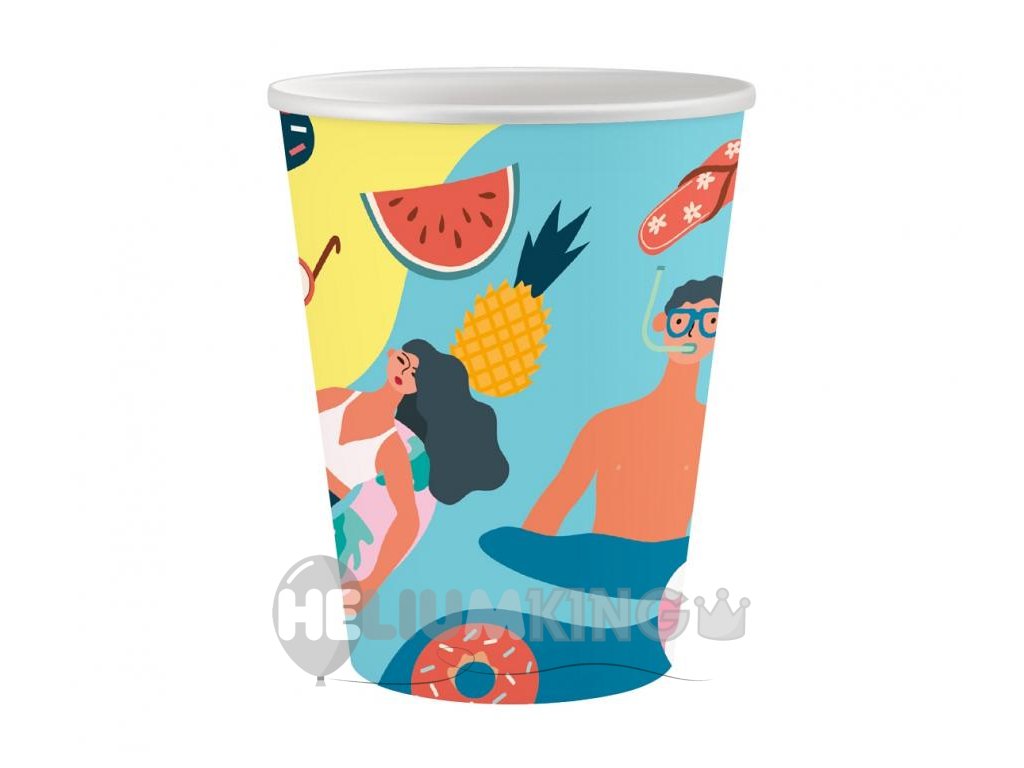 Papirnati lončki - Let's party 6 kosov