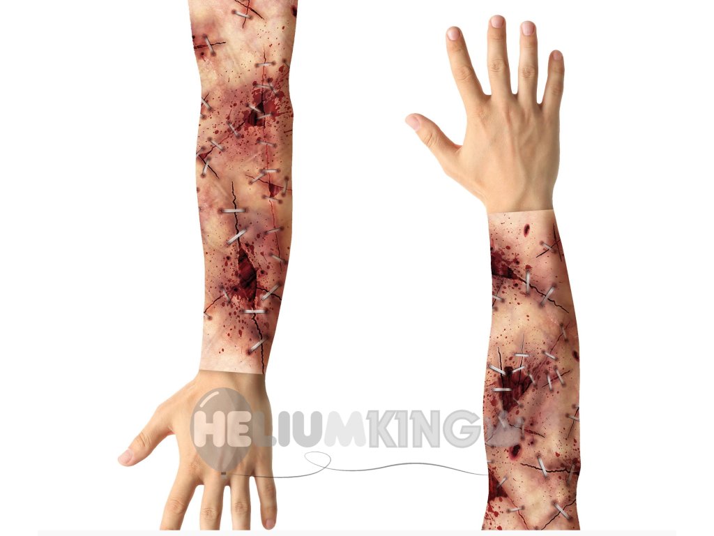 Komplet rokavov - Rane s šivi