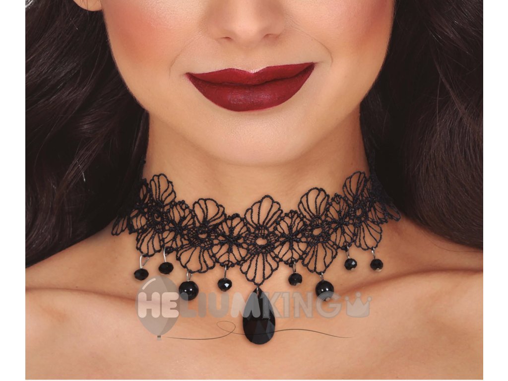 Ovratnik - Črni obesek