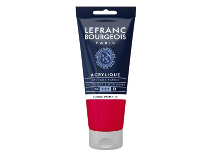 3013643004189 LB FINE ACRYLIC 80ML TUBE PRIMARY RED 3013643004189