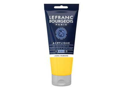 3013643004219 LB FINE ACRYLIC 80ML TUBE PRIMARY YELLOW 3013643004219