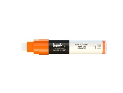 887452000532 LQX ACRYLIC MARKER 15MM CAP OFF 982 FLUORESCENT ORANGE 887452000532