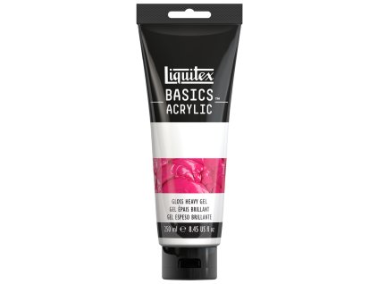 887452031499 LQX BASICS ACRYLIC MEDIUMS 250ML GLOSS HEAVY GEL 887452031499