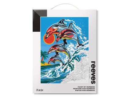 780804866223 RVS AMAZON 2560PX PAINT BY NUMBERS DOLPHINS [FOP] 780804866223