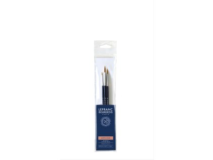 3013643002383 LB FINE BRUSH SYNTHETIC ROUND 2 6 10 SHORT HANDLE 3013643002383