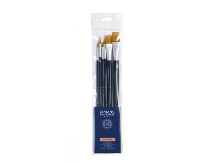 3013643002352 LB FINE BRUSH SYNTHETIC ASSORTMENT X6 LONG HANDLE 3013643002352