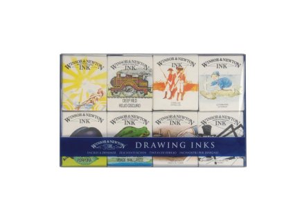5012572402491 W&N DRAWING INKS WILLIAM COLLECTION INK PACK