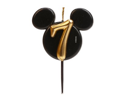 Narodeninová sviečka 7 - Mickey Mouse