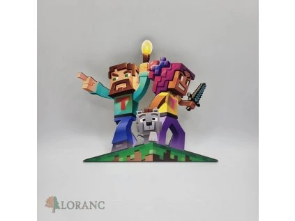 Magnetka na tortu - Minecraft Dennis