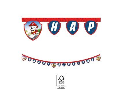 Narodeninový banner - Paw Patrol