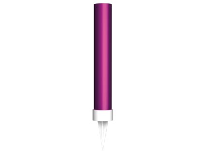 Fontana za torto - roza 9,5 cm /2 kosa