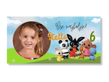 Rojstnodnevni pasica s fotografijo - Bing