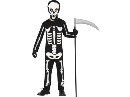 Detský kostým s kuklou - Kostra