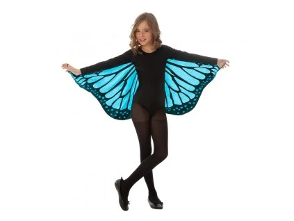 Detské krídla motýľa - Modré