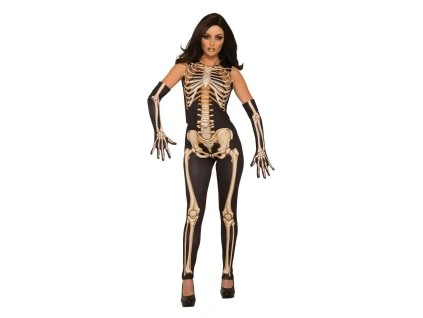 Dámsky kostým s rukavicami - Kostra