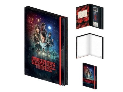 Zápisník - Stranger Things VHS