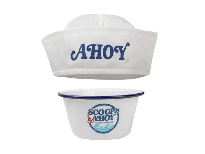 Set miska + čiapka Scoops Ahoy - Stranger Things