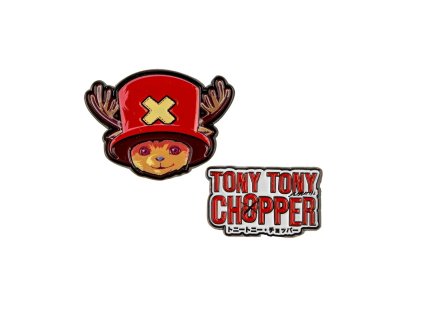 Set odznakov One Piece - Tony Tony Chopper 2 ks