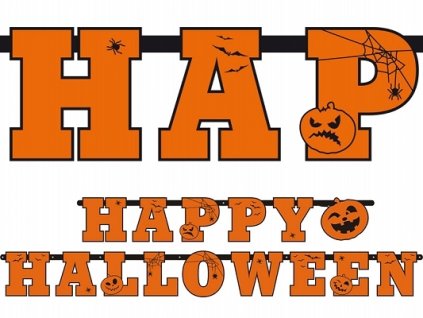 Banner Happy Halloween 210cm