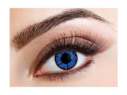 Eyecasions Blue flame Contact Lenses