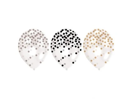 Bodkované balóniky 6 ks