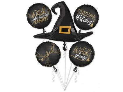 Sada čarodejníckych balónov - Halloween