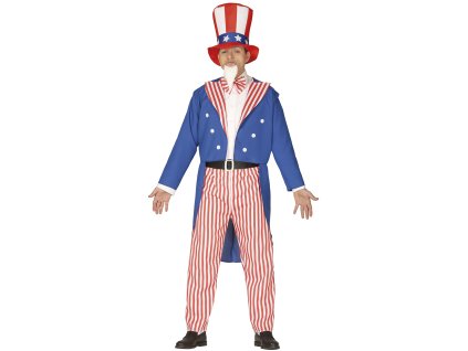 Pánsky kostým - Uncle Sam (Velikost - odrasli M)