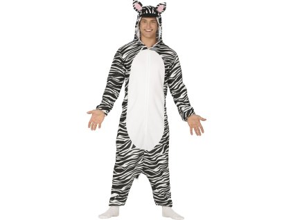 Pánsky kostým Zebra (Velikost - odrasli M)