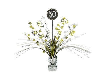 Dekoracija za praznovanje - 50.rojstni dan lesketajoč
