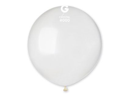 Balón pastelový priehľadný 48 cm