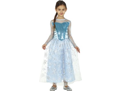 Detský kostým - Elsa (Velikost - otroci S: 101-109 cm)